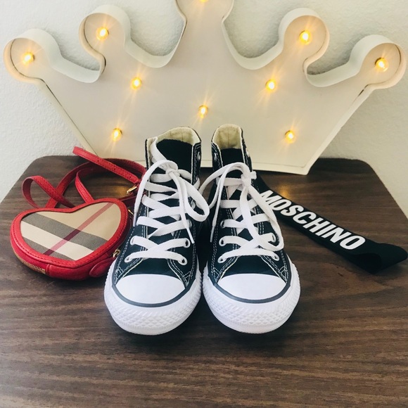 moschino converse high tops